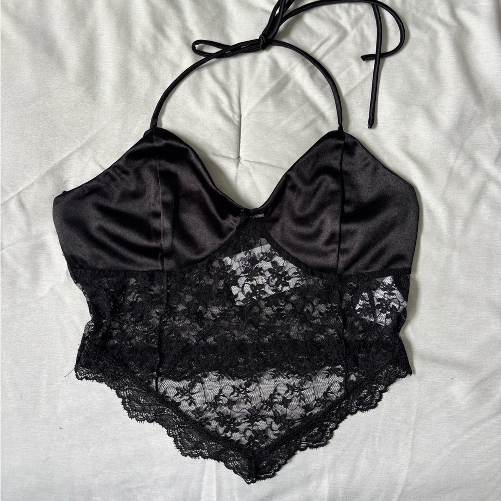 Lace Halter Top